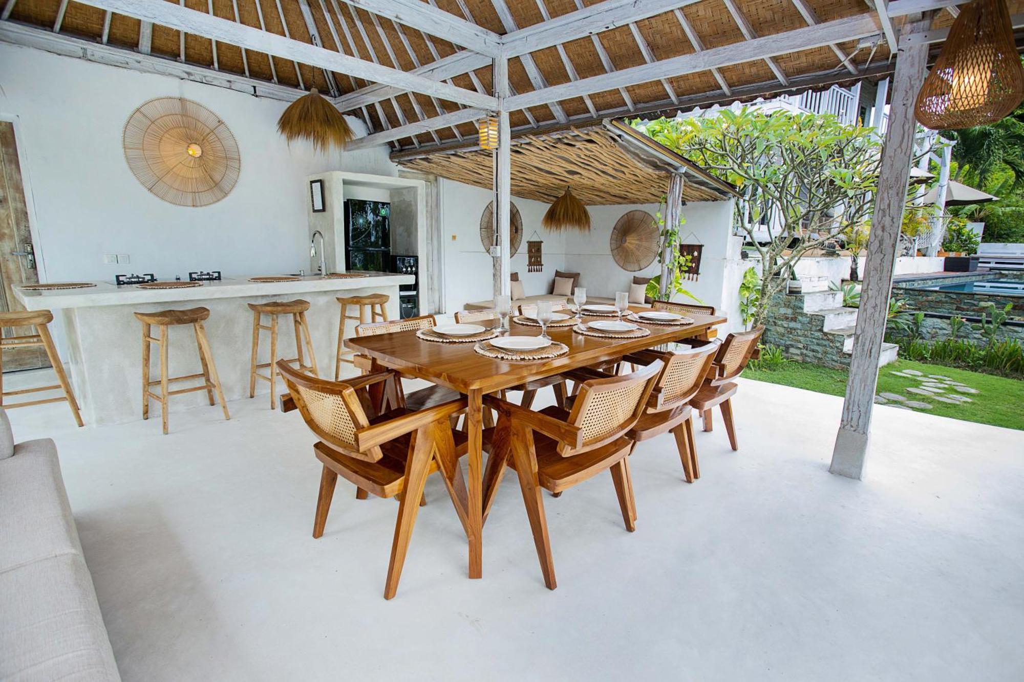 The Puncak Private Villa レンボンガン島 エクステリア 写真