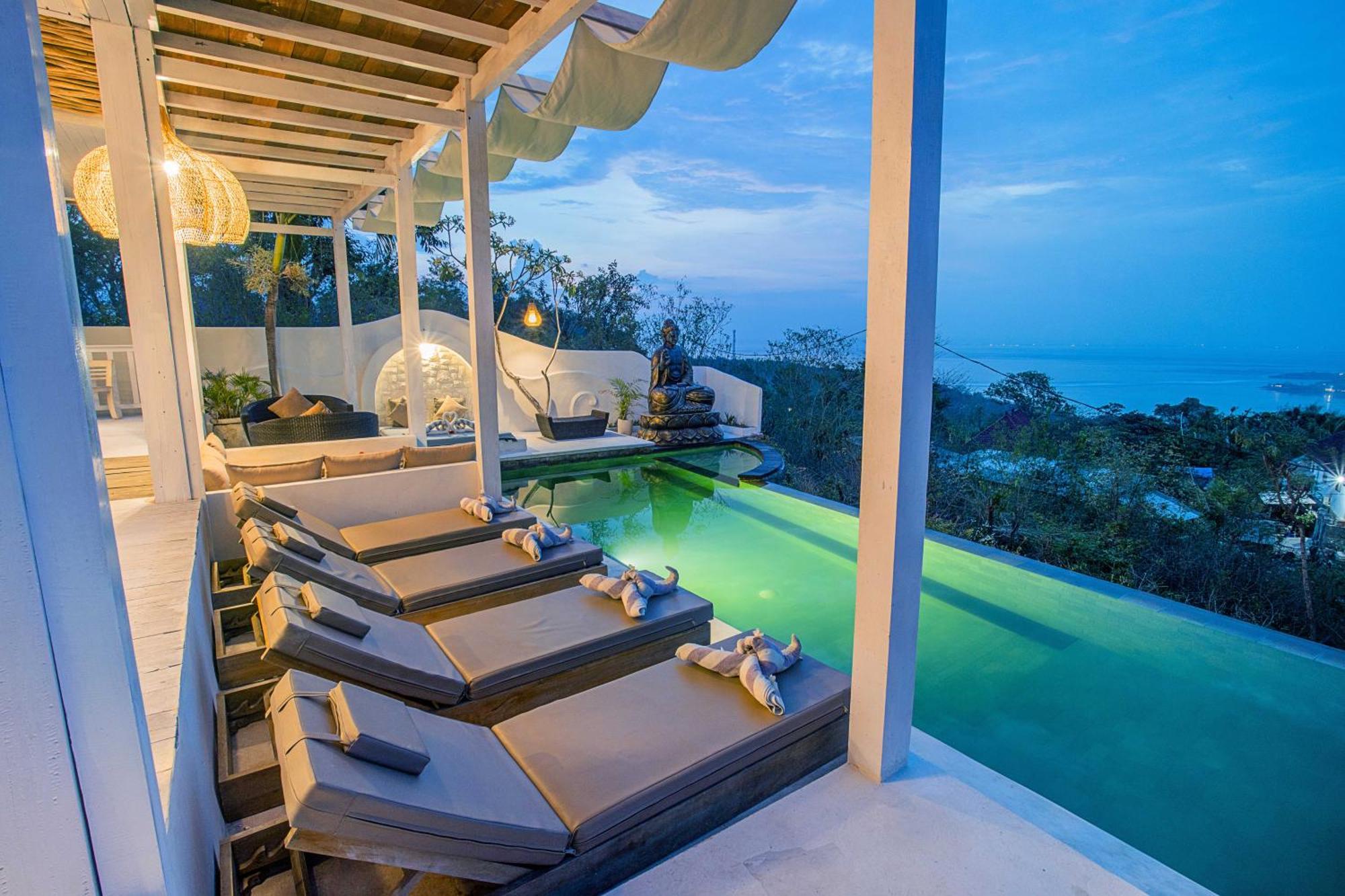 The Puncak Private Villa レンボンガン島 エクステリア 写真